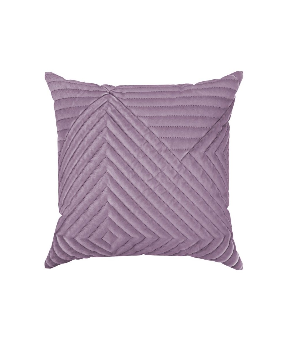 Poszewka velvet Sofia II 45x45 wrzosowa