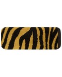 Ręcznik bawełna 50x90 Zebra czarny/miodowy