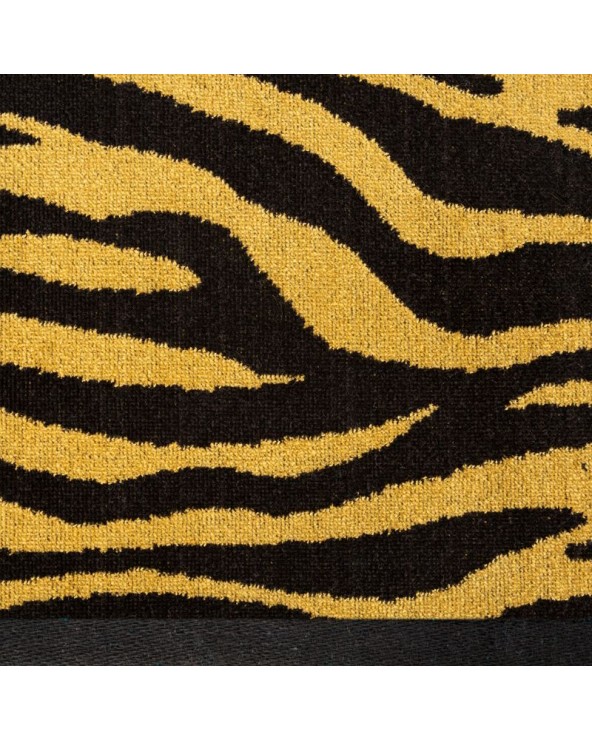 Ręcznik bawełna 50x90 Zebra czarny/miodowy