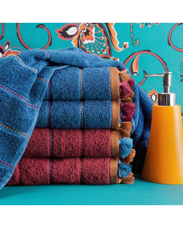 Ręcznik bawełna 70x140 Morocco bordowy