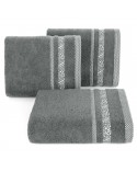 Ręcznik bawełna 70x140 Tessa stalowy