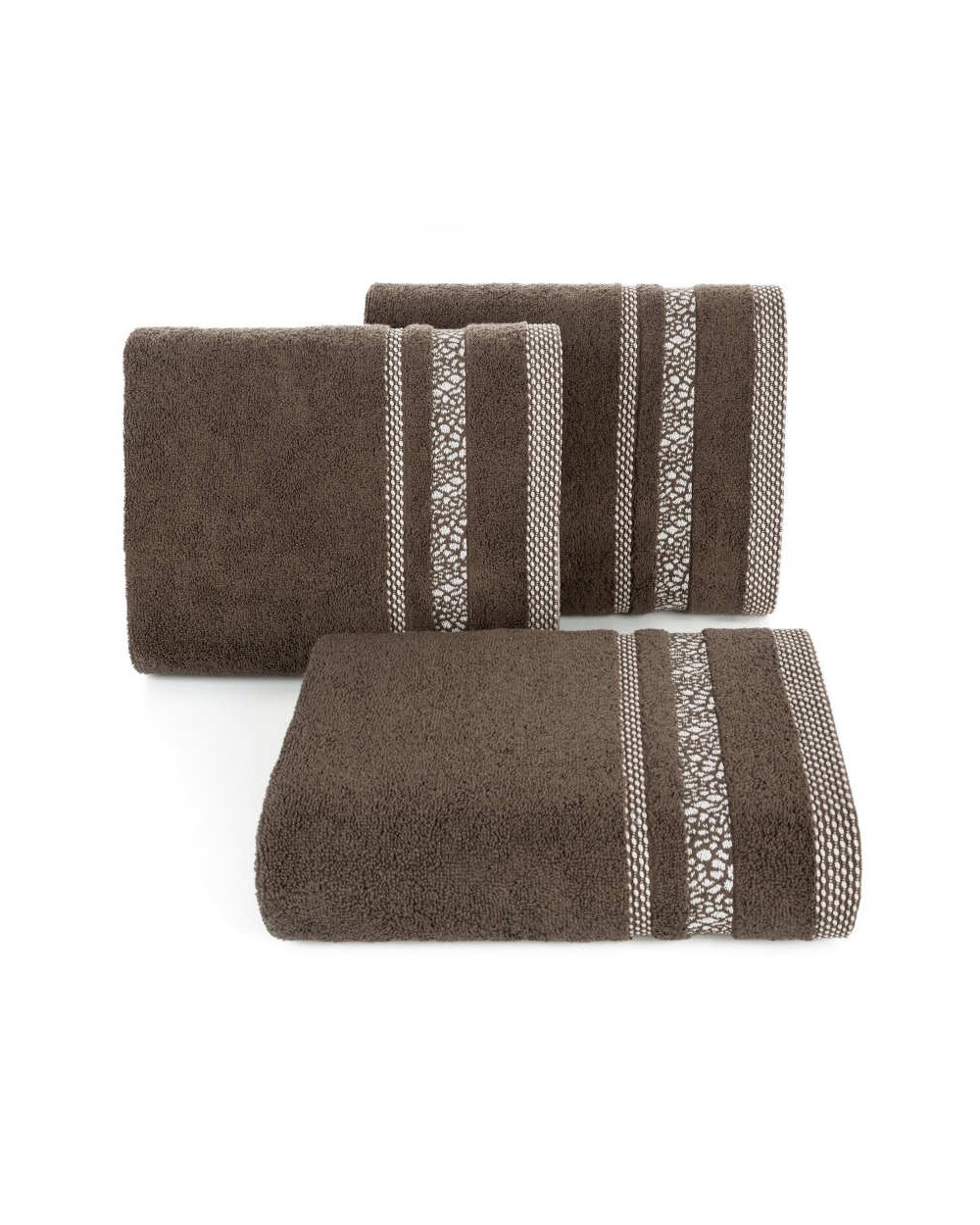 Ręcznik bawełna 50x90 Tessa brązowy