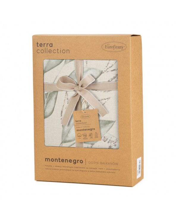 Pościel bawełniana 160x200 + 2x70x80 Monte 4 Eurofirany