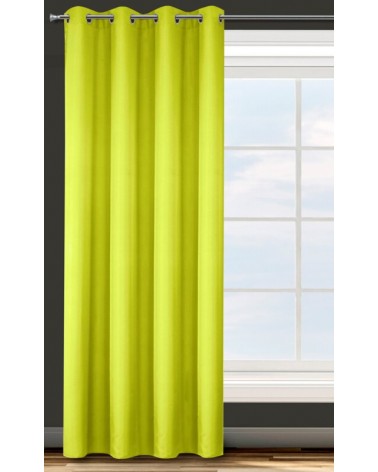 Zasłona zaciemniająca 140x250 Adore limonkowa Eurofirany