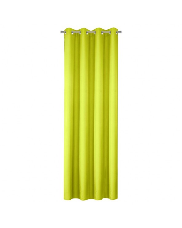 Zasłona zaciemniająca 140x250 Adore limonkowa Eurofirany