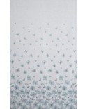 Zasłona 140X250 Andrea biała/turkusowa Eurofirany