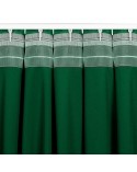 Zasłona welwetowa 140x300 Madlen ciemnozielona Eurofirany
