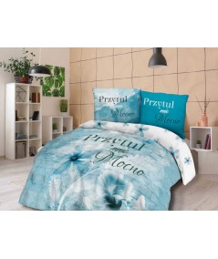 Pościel bawełna Panelove 160x200 + 2x70x80 z zamkiem 61464-1