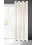 Zasłona zaciemniająca 140X250 Marigold biała/złota Eurofirany