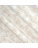 Zasłona zaciemniająca 140X250 Marigold biała/złota Eurofirany