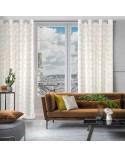 Zasłona zaciemniająca 140X250 Marigold biała/złota Eurofirany