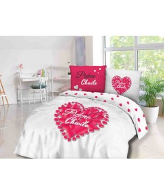 Pościel bawełna Panelove 200x220 + 2x70x80 z zamkiem 61467-1