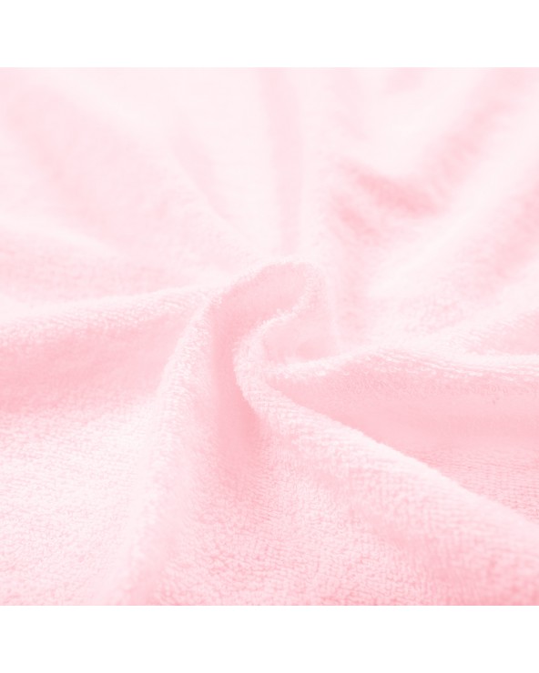Prześcieradło bawełna frotte 120x200x20 z gumką różowe Darymex