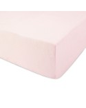 Prześcieradło bawełna jersey 180x200x20 z gumką różowe Darymex