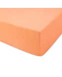 Prześcieradło bawełna jersey 70x140x5 z gumką łososiowe Darymex