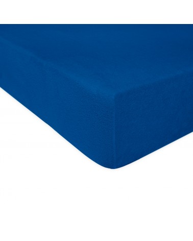 Prześcieradło bawełna frotte 60x120x5 z gumką chabrowe Darymex