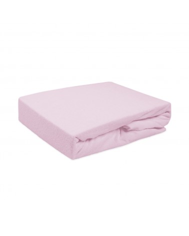 Prześcieradło bawełna frotte 60x120x5 z gumką wrzosowe Darymex
