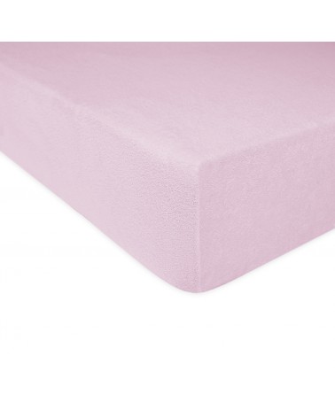 Prześcieradło bawełna frotte 60x120x5 z gumką wrzosowe Darymex