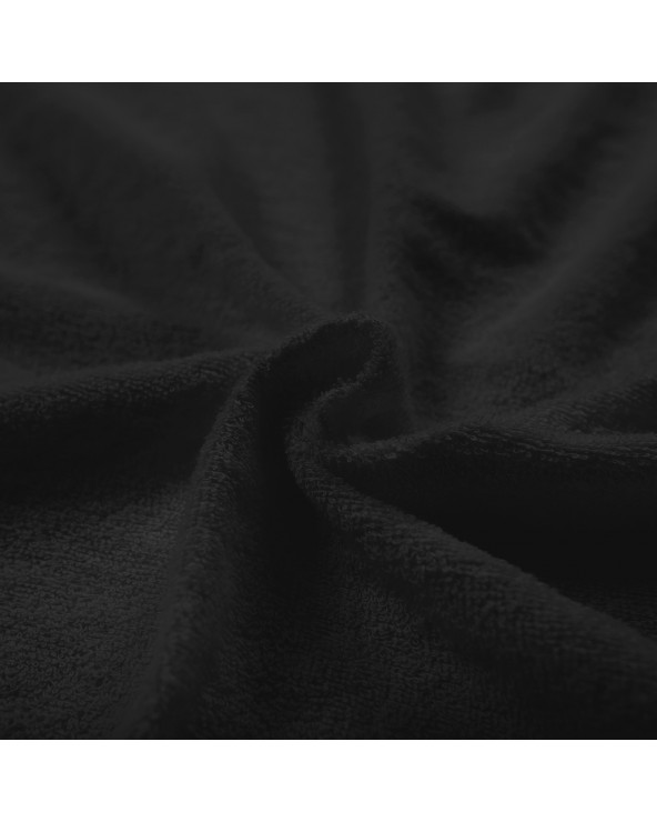 Prześcieradło bawełna frotte 60x120x5 z gumką czarne Darymex