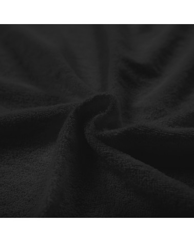Prześcieradło bawełna frotte 60x120x5 z gumką czarne Darymex