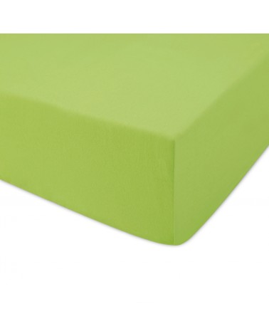 Prześcieradło bawełna jersey 70x140x5 z gumką nowa zieleń Darymex