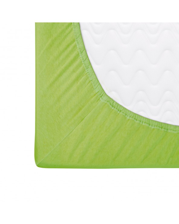 Prześcieradło bawełna jersey 70x140x5 z gumką nowa zieleń Darymex