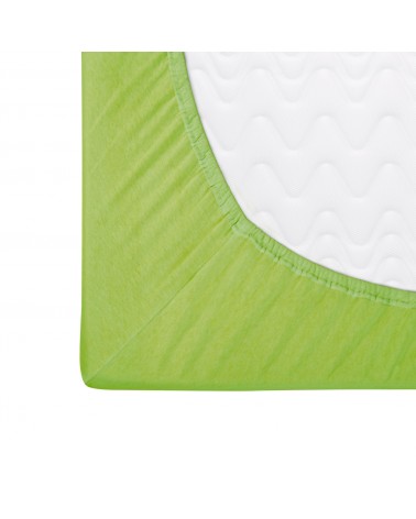 Prześcieradło bawełna jersey 70x140x5 z gumką nowa zieleń Darymex