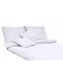 Pościel frotte 160x200 + 2x70x80 biała Darymex