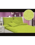 Pościel frotte 160x200 + 2x70x80 limonka Darymex
