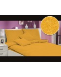 Pościel frotte 200x220 + 2x70x80 żółta Darymex