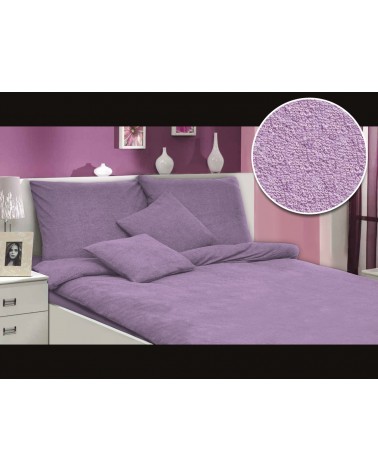 Pościel frotte 200x220 + 2x70x80 wrzosowa Darymex
