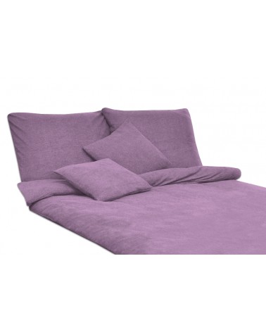 Pościel frotte 200x220 + 2x70x80 wrzosowa Darymex