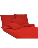 Pościel frotte 200x220 + 2x70x80 czerwona Darymex
