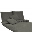 Pościel frotte 200x220 + 2x70x80 jasnoszra Darymex