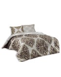 Pościel bawełniana 160x200 + 2x70x80 PAPIRUS BROWN COTTONLOVE EXCLUSIVE  Darymex