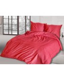 Pościel bawełniana 160x200 + 2x70x80 Passia Red R51414/11  Darymex