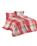 Pościel bawełniana 200x220 + 2x70x80 Alexia Red Exclusive Darymex