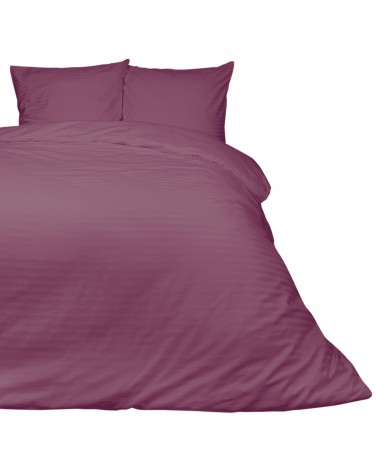 Pościel satyna bawełniana 180x200 + 2x70x80 CIZGILI rose Darymex