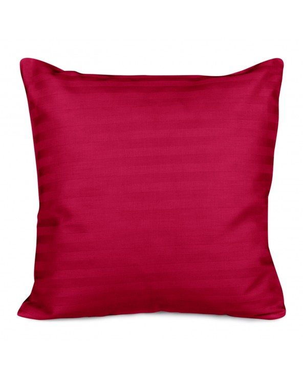 Poszewka satyna bawełniana 40x40 CIZGILI red Darymex
