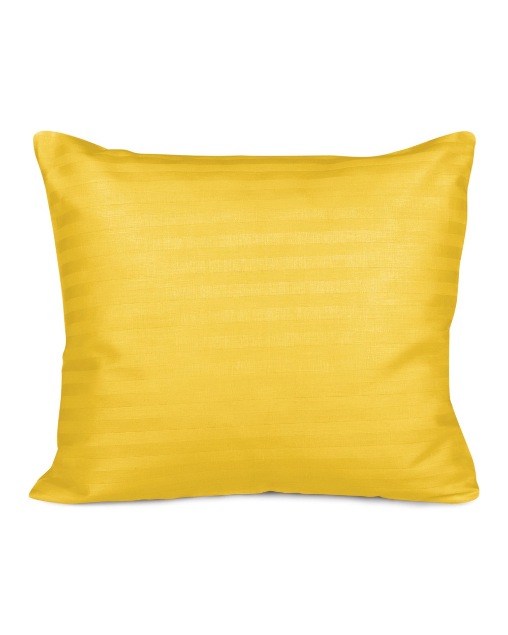 Poszewka satyna bawełniana 70x80 CIZGILI mustard Darymex