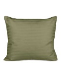 Poszewka satyna bawełniana 70x80 CIZGILI olive Darymex