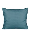 Poszewka satyna bawełniana 70x80 Cizgili turquoise Darymex