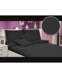 Pościel frotte 200x220 + 2x70x80 antracytowa Darymex