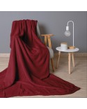 Koc żakardowy Amorro 150x200 bordo Darymex