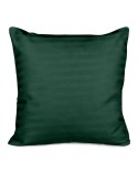 Poszewka satyna bawełniana 40x40 Cizgili dark green Darymex