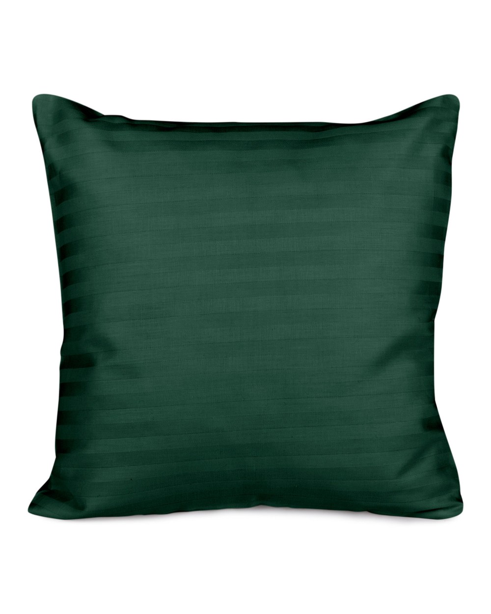 Poszewka satyna bawełniana 40x40 Cizgili dark green Darymex