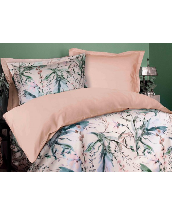 Pościel satyna bawełniana 160x200 + 2x70x80 Coleus Luxury Premium Darymex