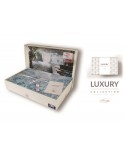Pościel satyna żakardowa 200x2200 + 2x70x80 Belize Luxury Premium Darymex