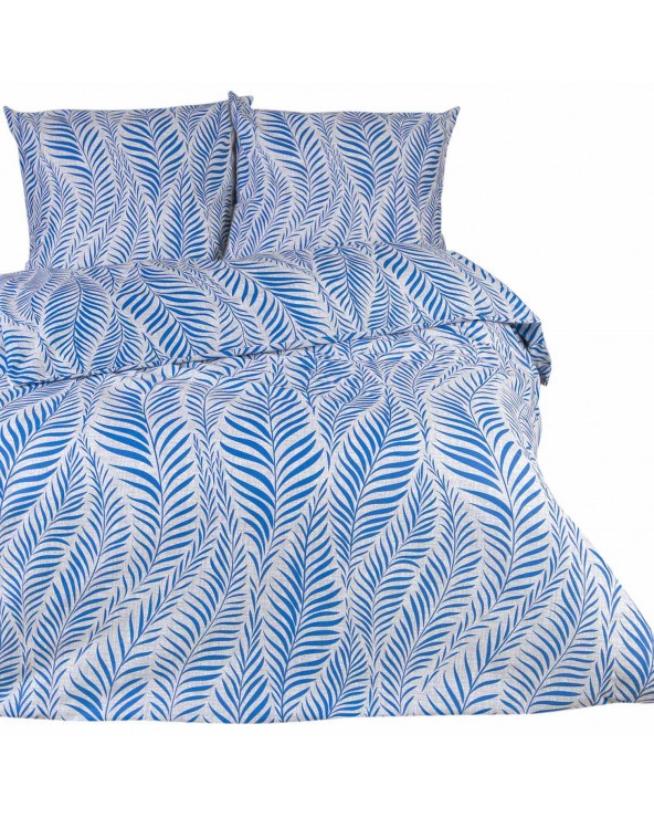Pościel bawełniana 160x200 + 2x70x80 Arrigo Navy Blue Exclusive Darymex