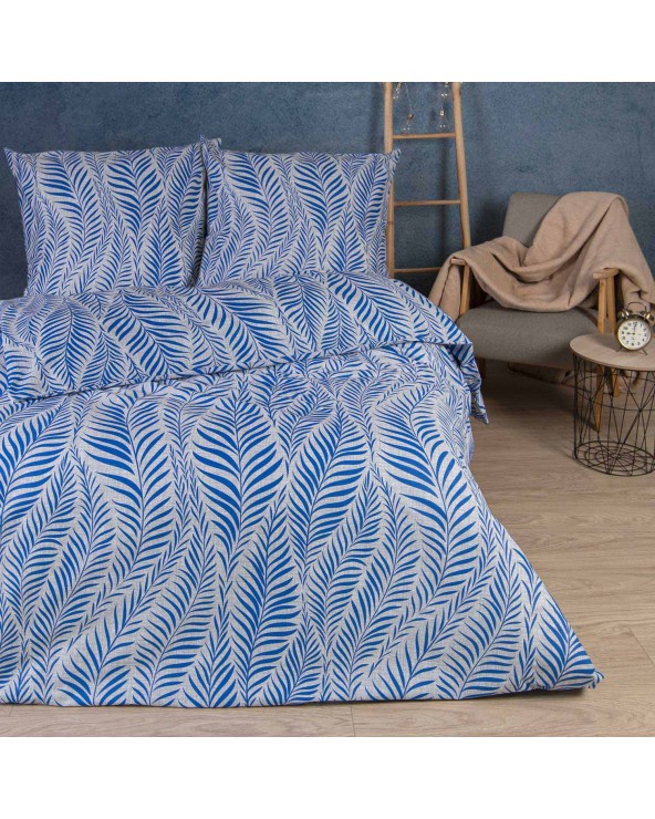 Pościel bawełniana 200x220 + 2x70x80 Arrigo Navy Blue Exclusive Darymex